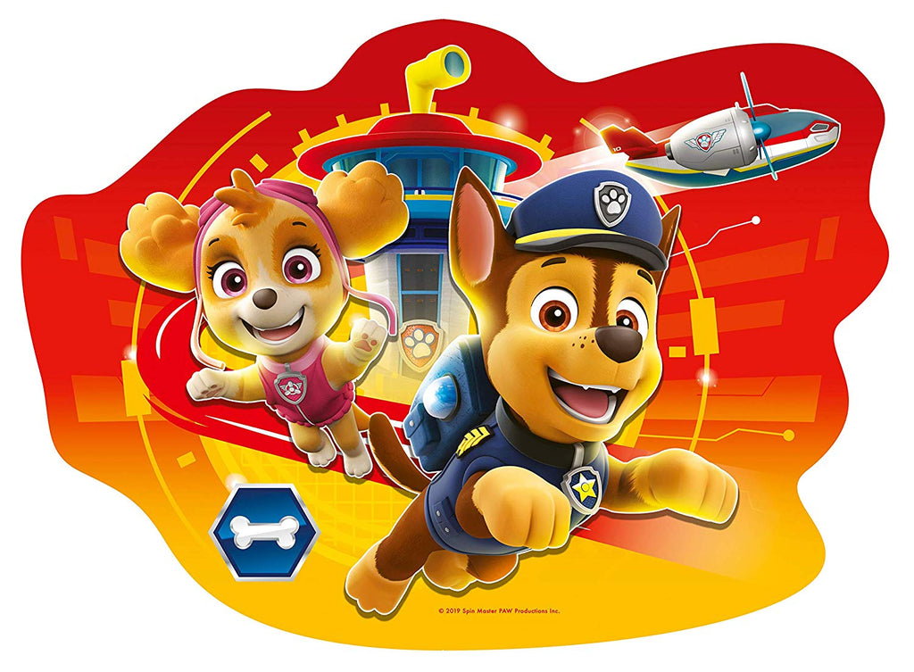 Ravensburger 3028 Paw Patrol 4 Large Shaped Jigsaw Puzzles (10,12,14,16 piece)