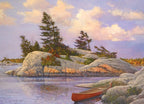 Red Canoe by Douglas Laird – 1000 Piece Jigsaw Puzzle (Cobble Hill)