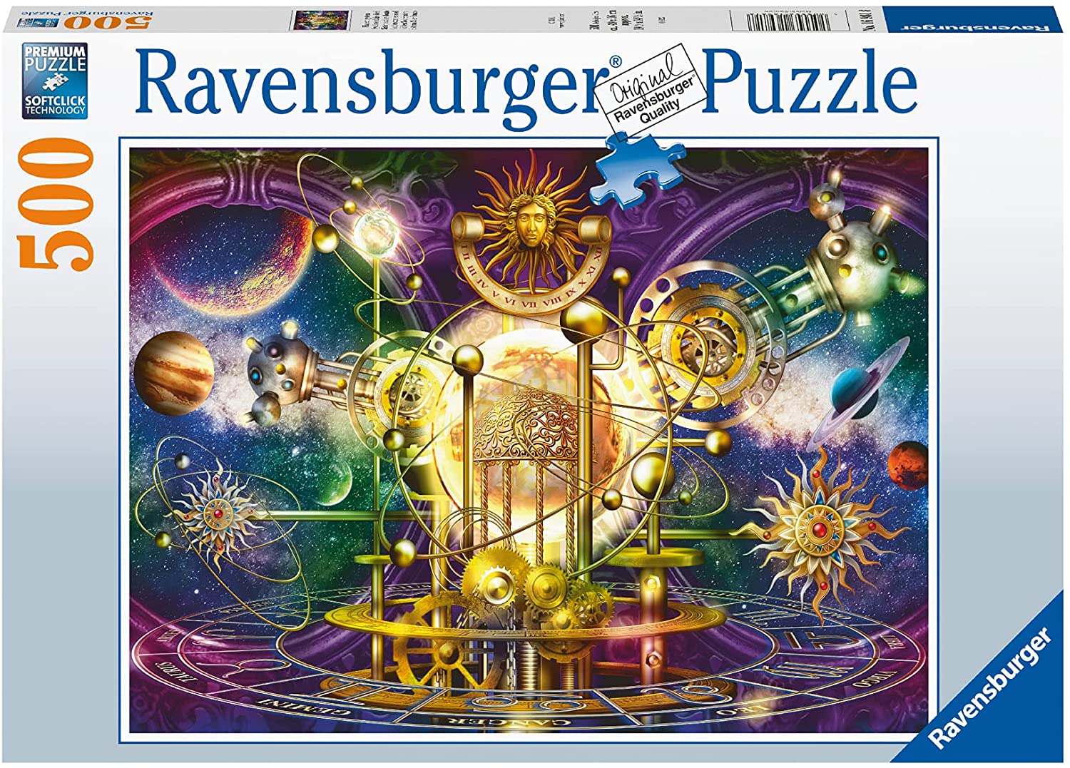 Golden Solar System – 500 Piece Jigsaw Puzzle (Ravensburger)