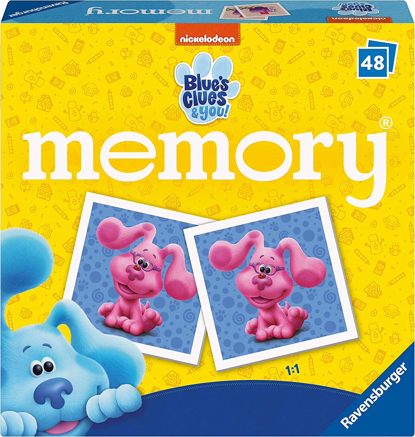 Ravensburger Mini Memory Game Blue’s Clues 🧩 Puzzles Galore