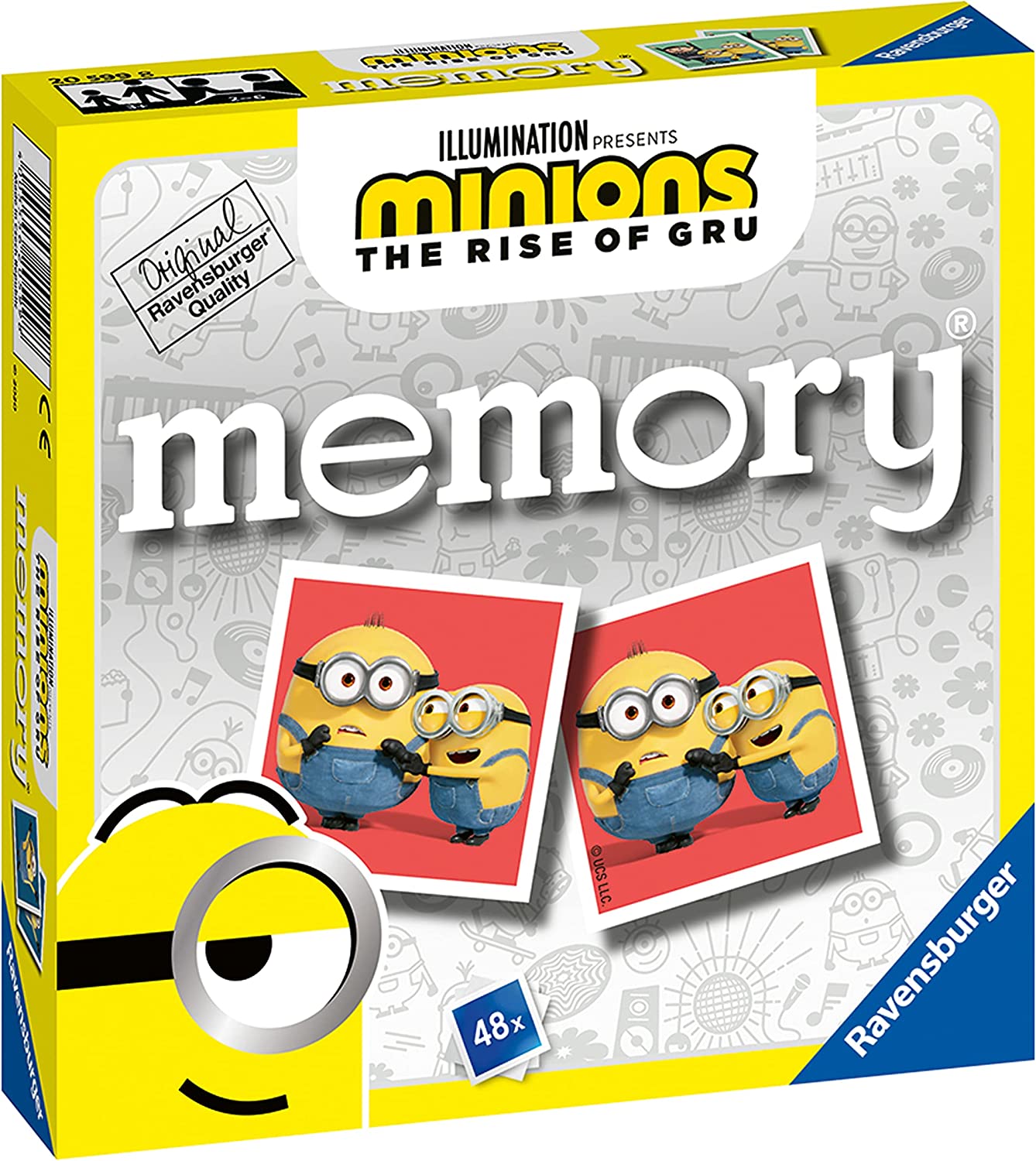 Minions 2 The Rise of Gru – Mini Memory Game (Ravensburger)