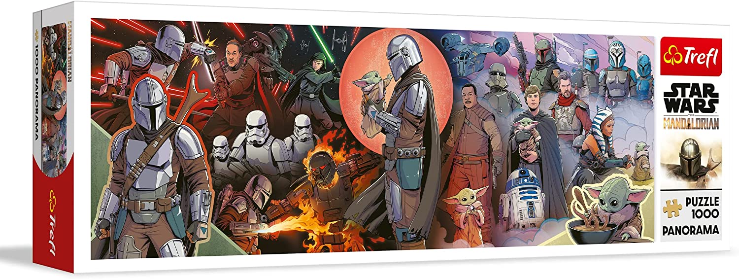 Adventures Of The Madalorian – 1000 Piece Jigsaw Puzzle (Trefl)