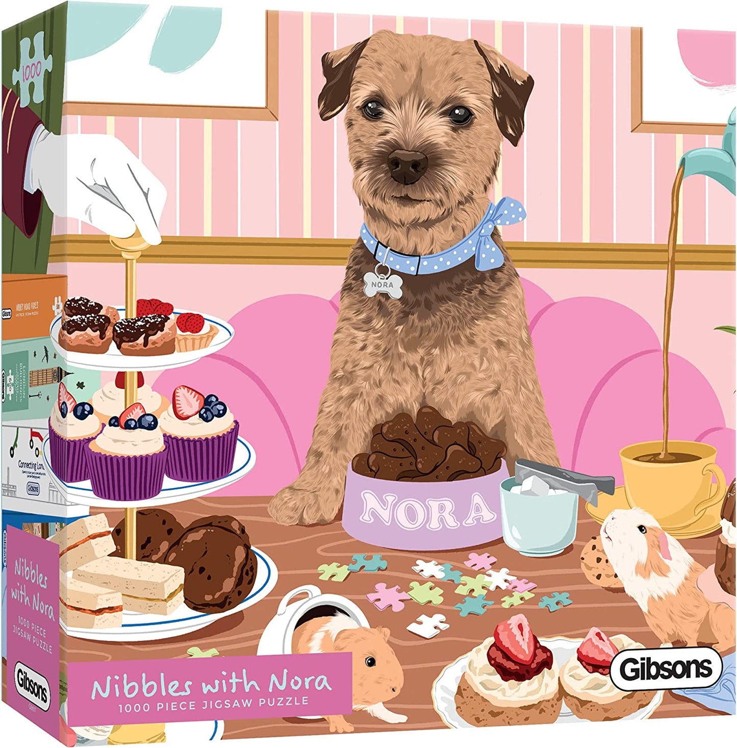 Gibsons - Nibbles with Nora - 1000 Piece Jigsaw Puzzle