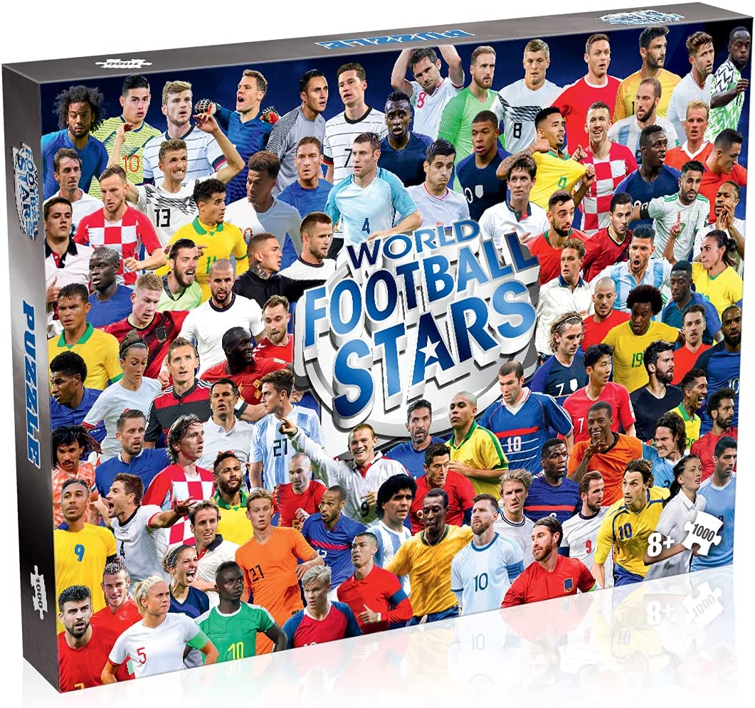 World Football Stars – 1000 Piece Jigsaw Puzzle (World)