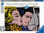 Roy Lichenstein in the Car – 1000 Piece Jigsaw Puzzle (Ravensburger)