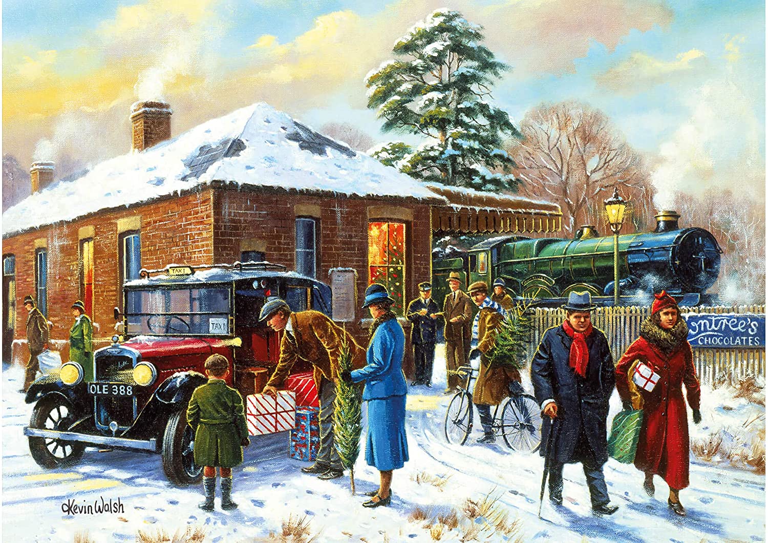 Nearly Home by Kevin Walsh – 1000 Piece Jigsaw Puzzle (Kidicraft)