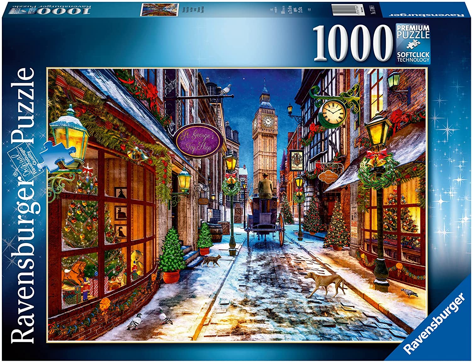 Christmastime – 1000 Piece Jigsaw Puzzle (Ravensburger)