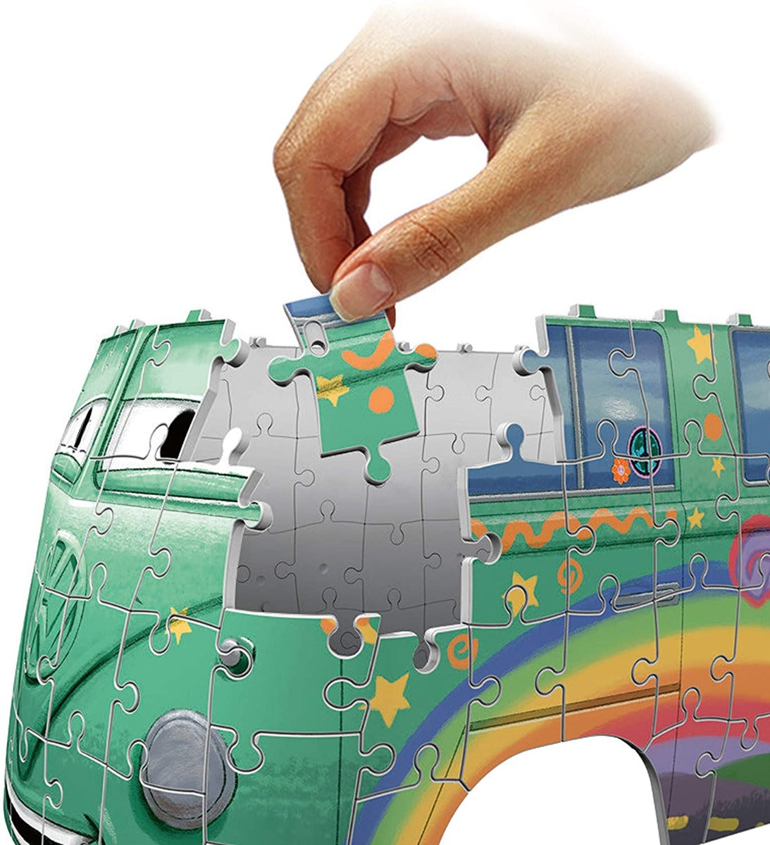 Disney Pixar Cars Filmore – VW T1 Camper Van – 162 Piece Jigsaw Puzzle (Ravensburger)