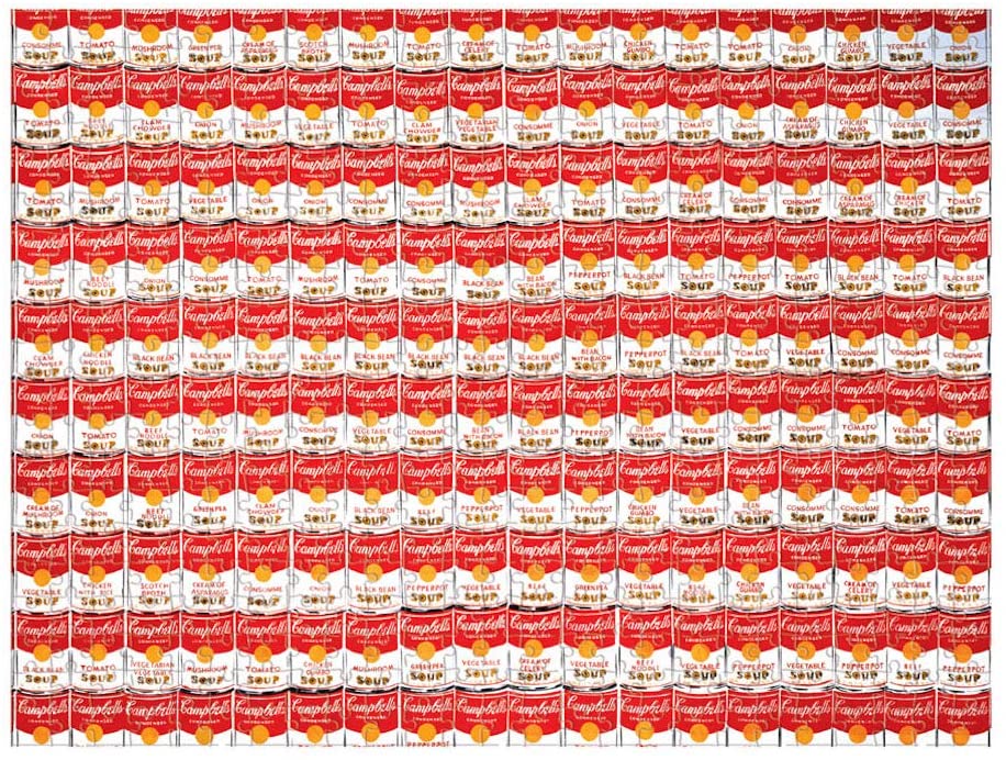 Andy Warhol Soup Can – 500 Piece Jigsaw Puzzle (Galison)