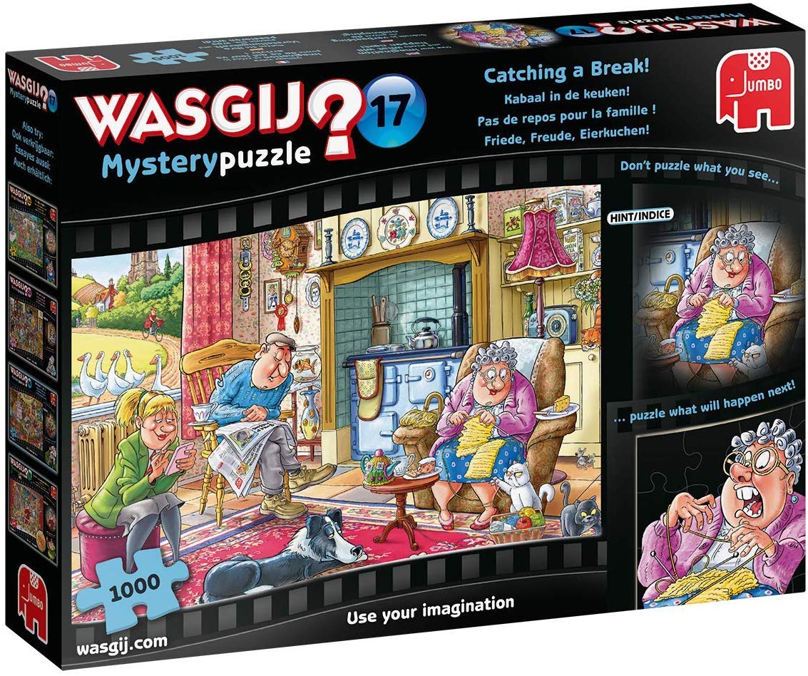 Wasgij Mystery 17 - Catching A Break - 1000 Piece Jigsaw Puzzle