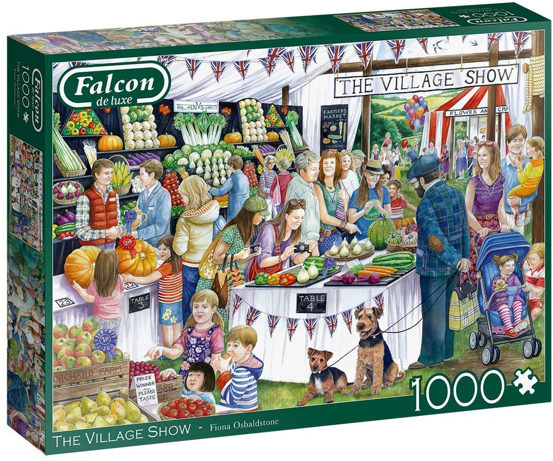 Falcon De Luxe - The Village Show 1000 Piece Jigsaw Puzzle