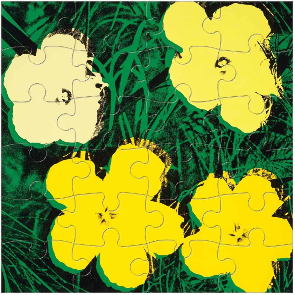 Galison - Andy Warhol Wood Puzzle Set - 6 x 25 Piece Jigsaw Puzzles