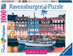 Copenhagen – 1000 Piece Jigsaw Puzzle (Ravensburger) - Completed Puzzle