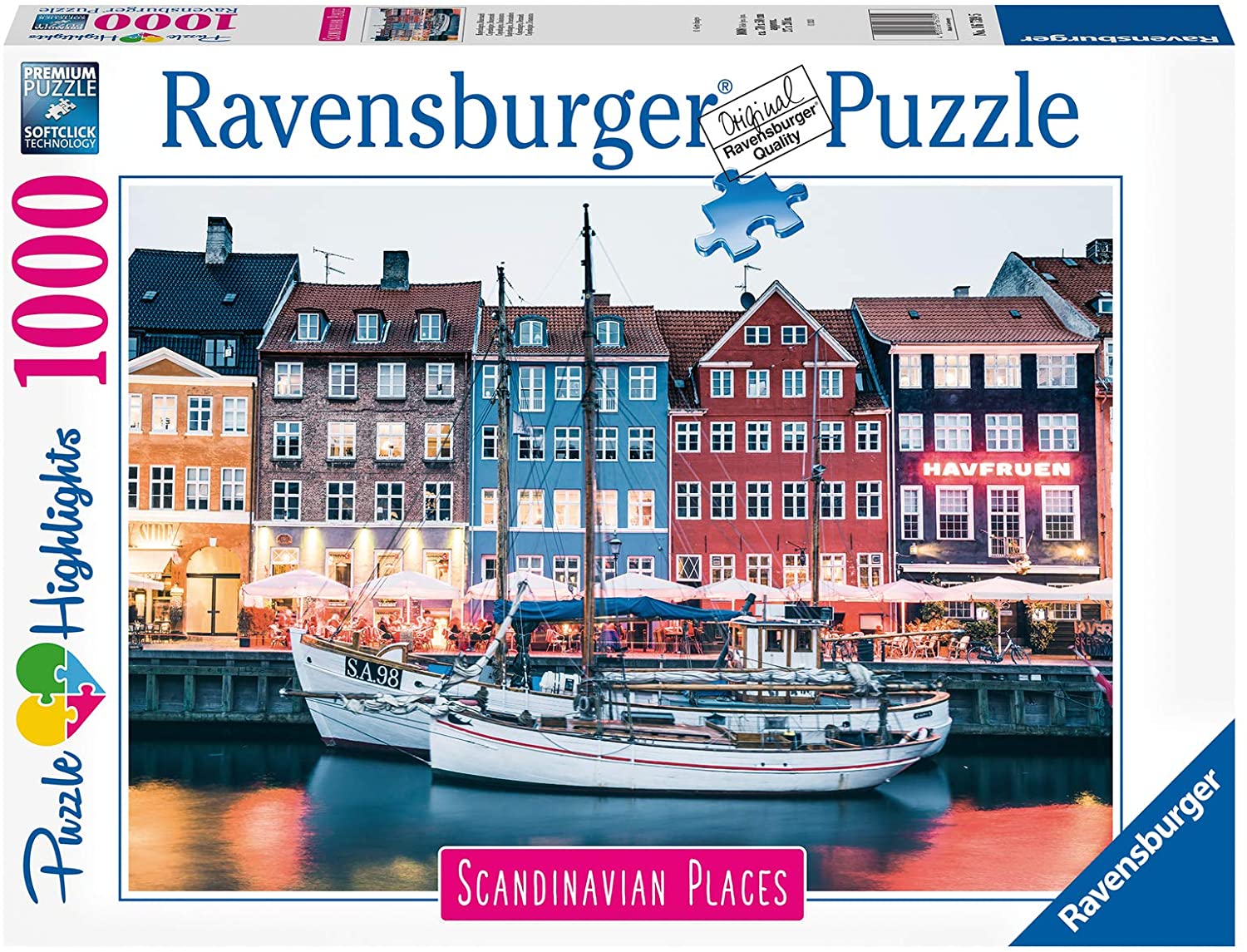 Copenhagen – 1000 Piece Jigsaw Puzzle (Ravensburger)