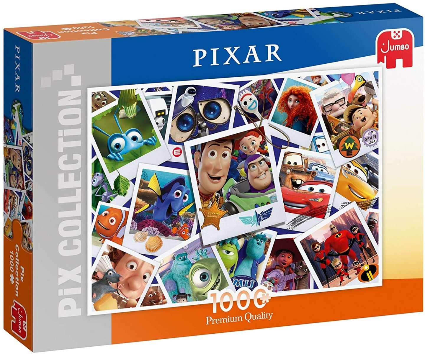 Jumbo - Disney Pix Collection - Pixar - 1000 Piece Jigsaw Puzzle