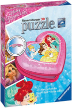 Disney Princess – Heart Shaped 54 Piece Jigsaw Puzzle (Ravensburger)