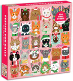 Festive Furballs – 500 Piece Jigsaw Puzzle (Galison) - Image 3