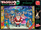 Wasgij Christmas 17: Elf Inspection – 2 x 1000 Piece Jigsaw Puzzles (Wasgij)