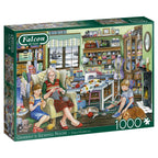 Granny's Sewing Room – 1000 Piece Jigsaw Puzzle (Falcon De Luxe)