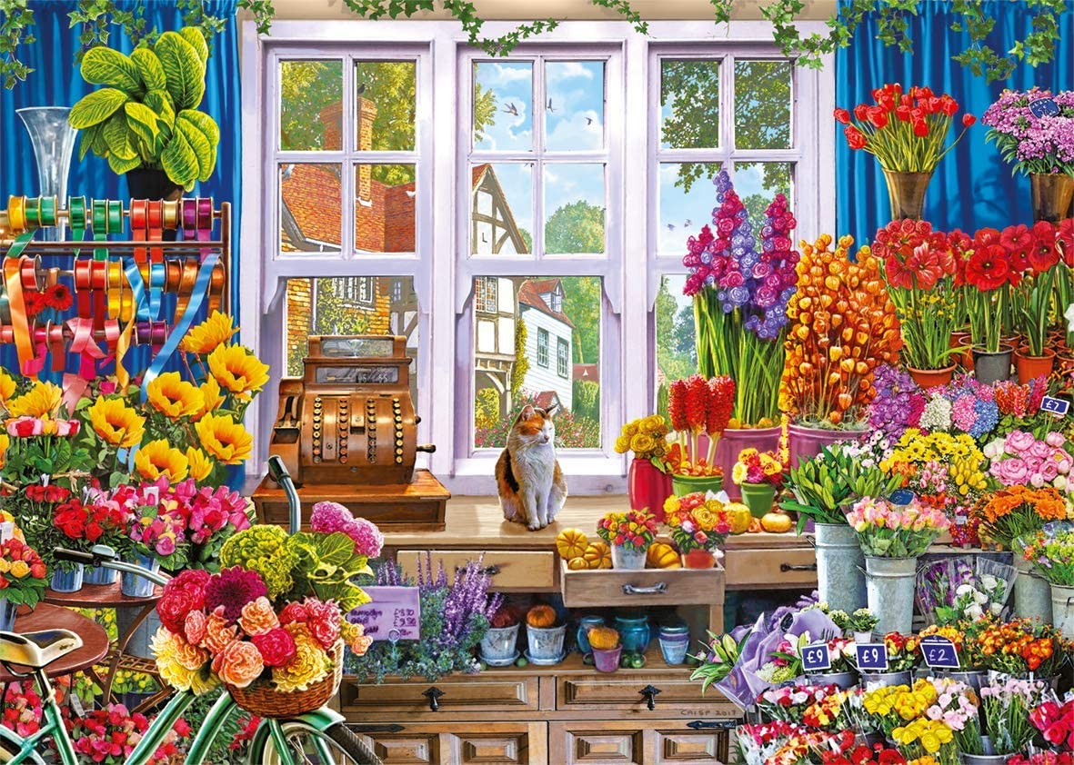 Your Favourite Shops – 4 x 1000 Piece Jigsaw Puzzles (Falcon De Luxe)