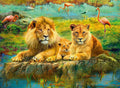 Lions of the Savannah – 500 Piece Jigsaw Puzzle (Ravensburger)