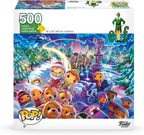 Box, straight on: Elf – 500 Piece Jigsaw Puzzle (Pop! Puzzles)