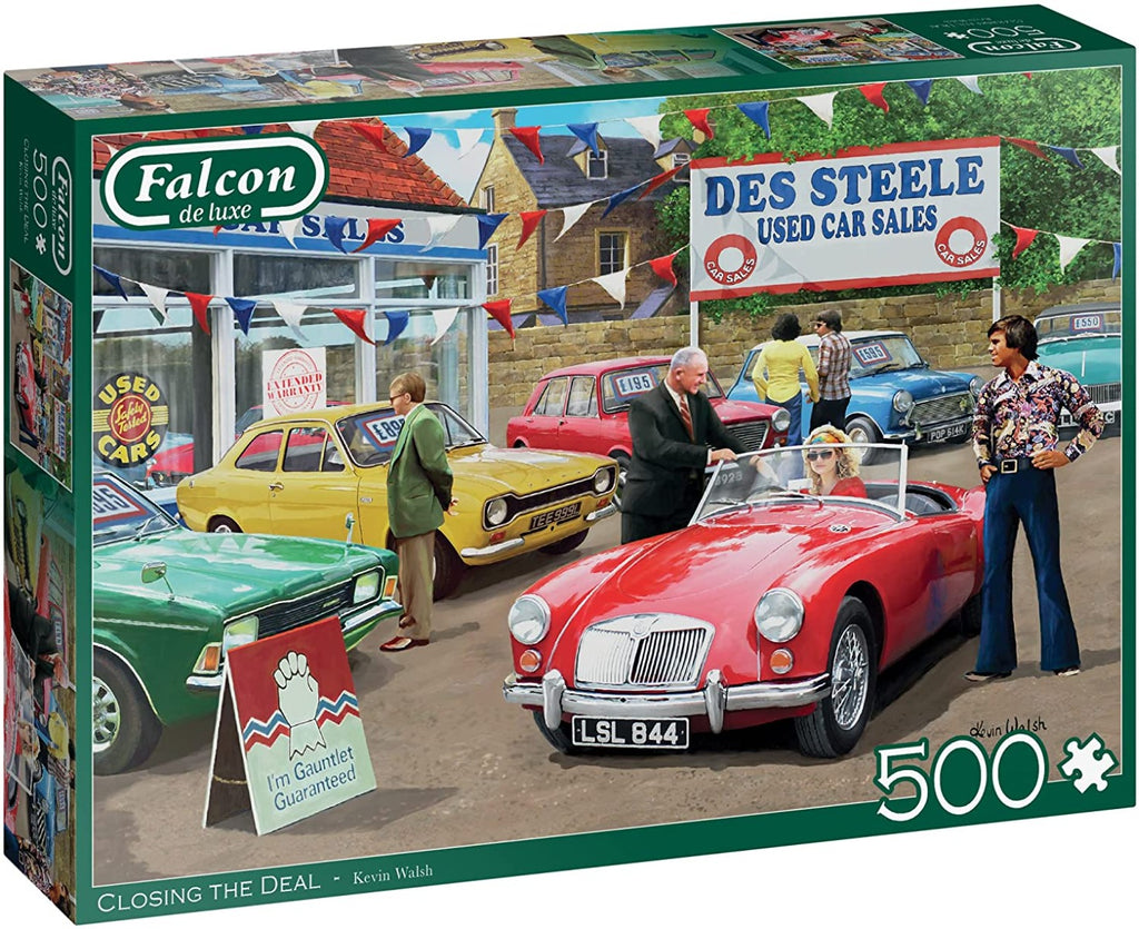 Closing The Deal – 500 Piece Jigsaw Puzzle (Falcon De Luxe)