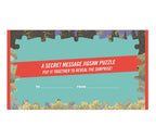 Knock Knock Love You to Pieces Message Puzzle – Jigsaw Puzzle (Galison)