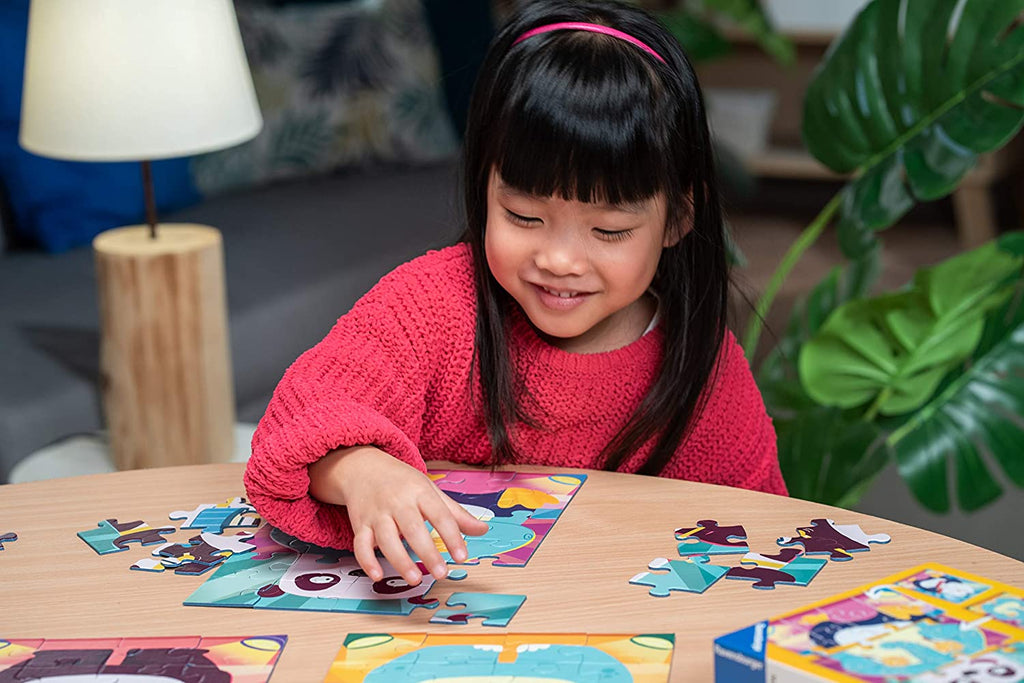 Animals Mix & Match Puzzle – 3 x 24 Piece Jigsaw Puzzle (Ravensburger)