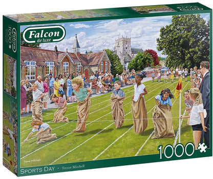 Falcon De Luxe - Sports Day - 1000 Piece Jigsaw Puzzle