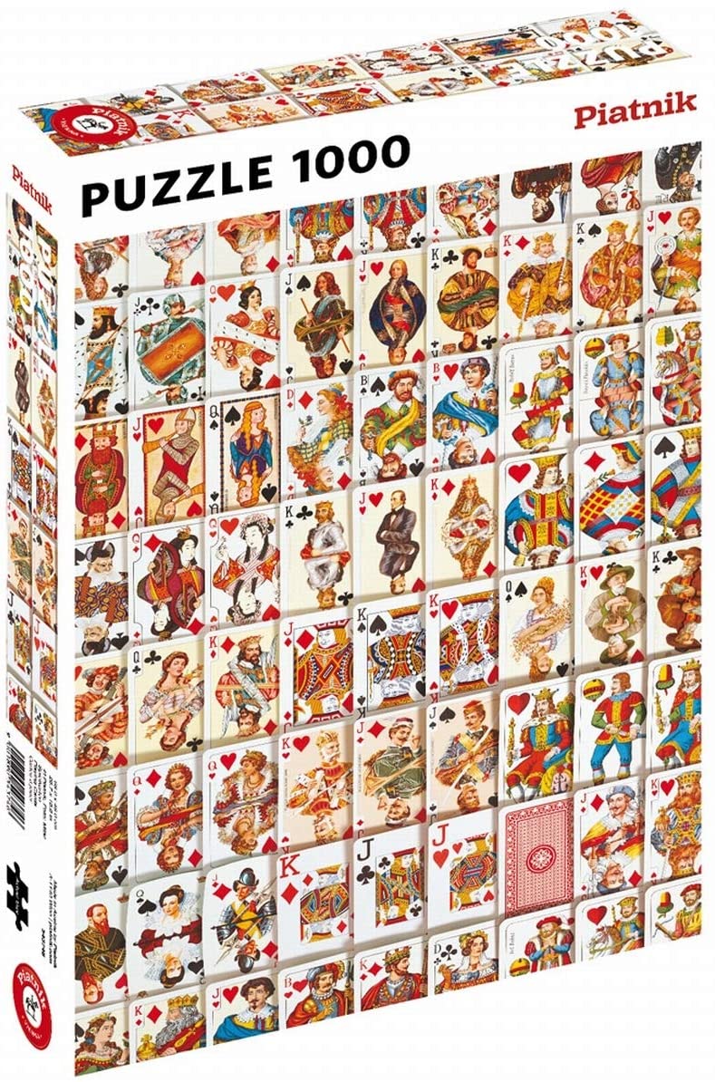 Playing Cards – 1000 Piece Jigsaw Puzzle (Piatnik)