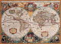Orbis Geographica World Map – 1000 Piece Jigsaw Puzzle (Eurographics)