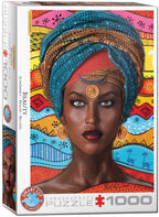 Beauty – 1000 Piece Jigsaw Puzzle (Eurographics) - Completed Puzzle