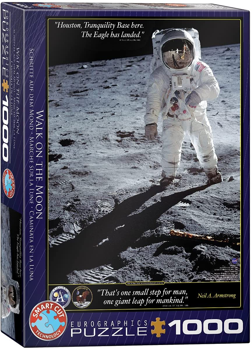 Walk on the Moon – 1000 Piece Jigsaw Puzzle (Eurographics)