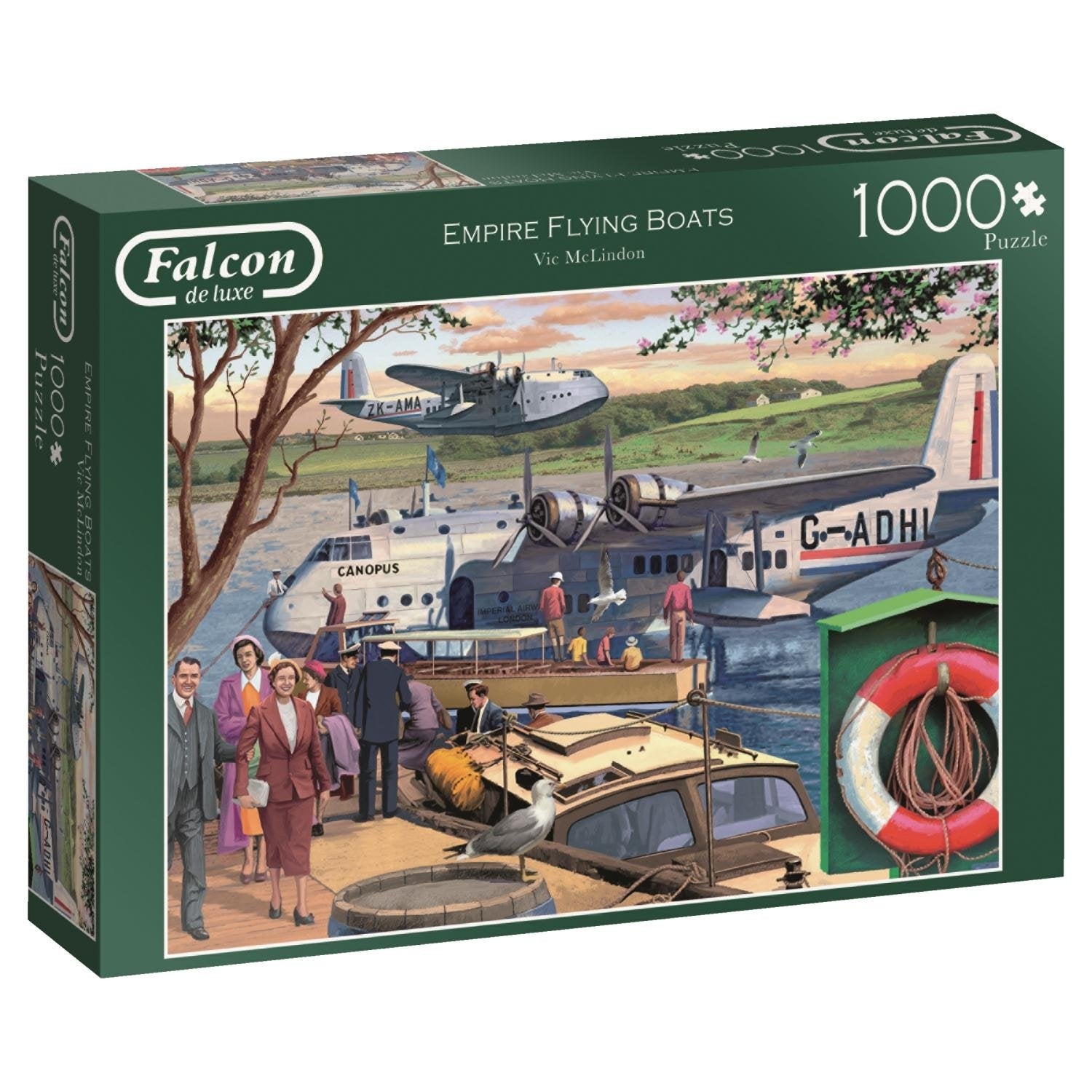 Empire Flying Boats – 1000 Piece Jigsaw Puzzle (Falcon De Luxe)
