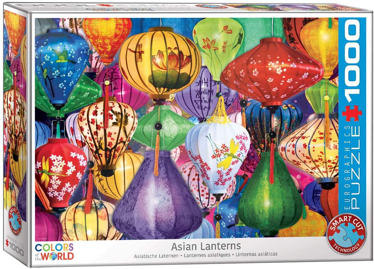 Asian Lanterns – 1000 Piece Jigsaw Puzzle (Eurographics)