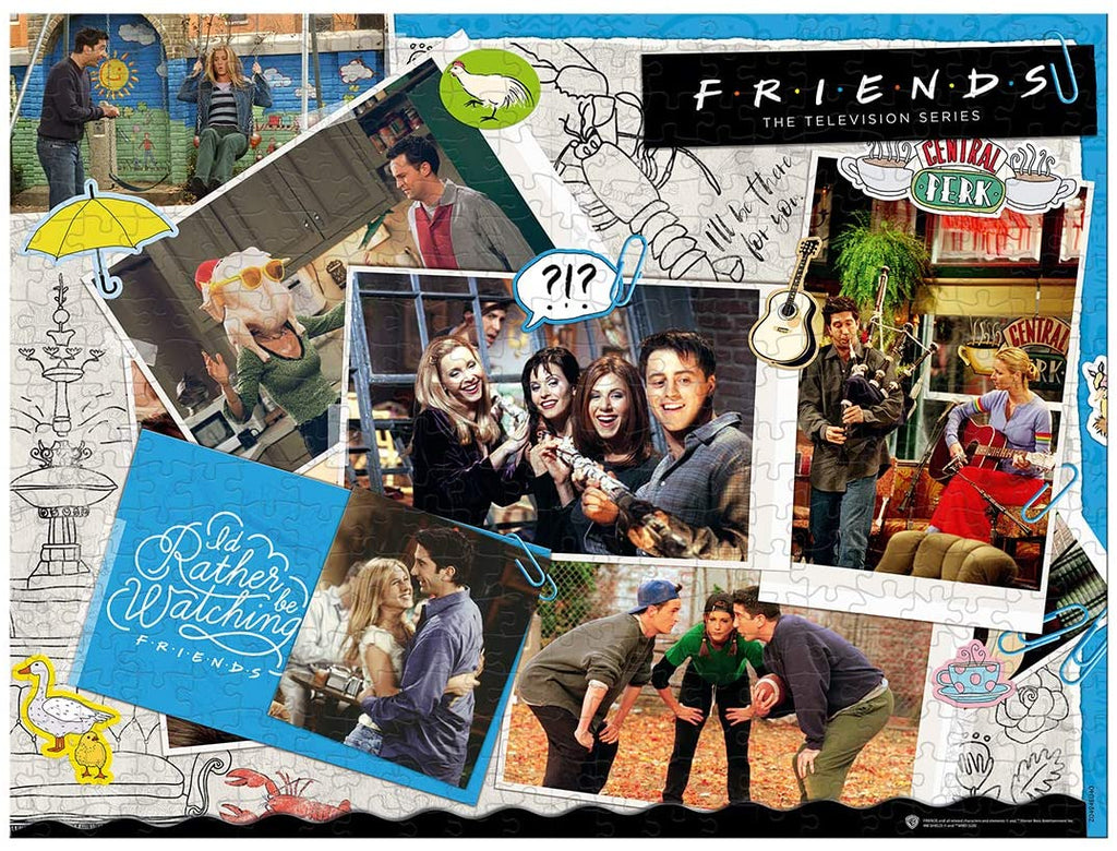 Friends Scrapbook – 1000 Piece Jigsaw Puzzle (Winning Moves)