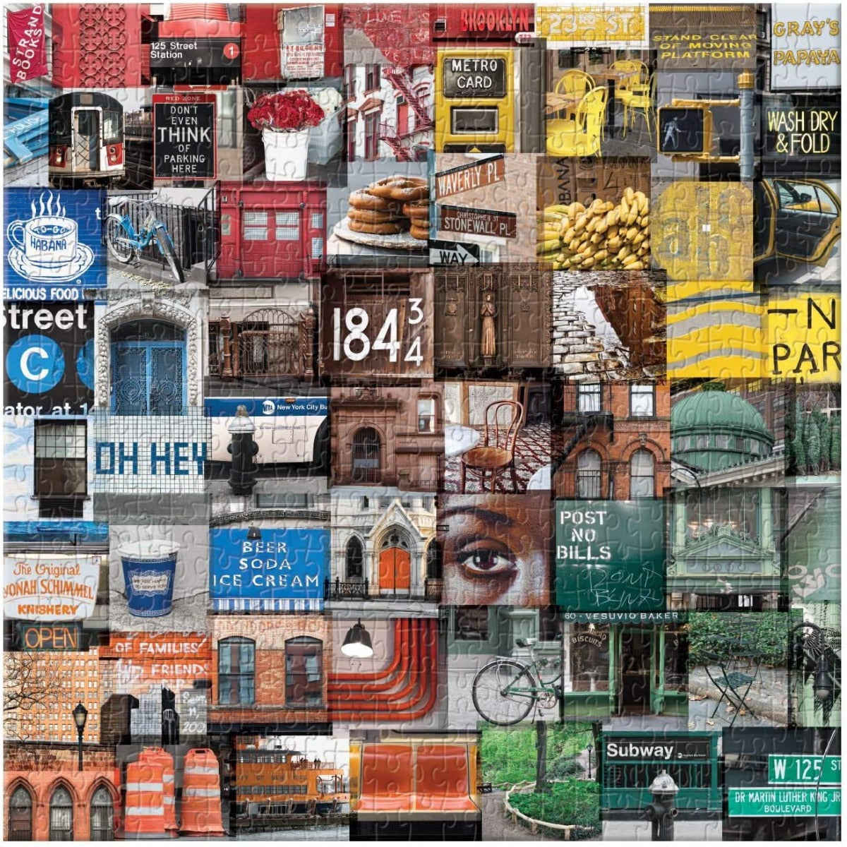 New York in Color – 500 Piece Jigsaw Puzzle (Galison)