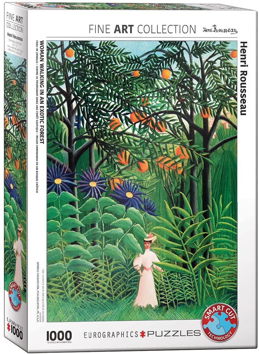 Women in an Exotic Fores – 1000 Piece Jigsaw Puzzle (Eurographics)