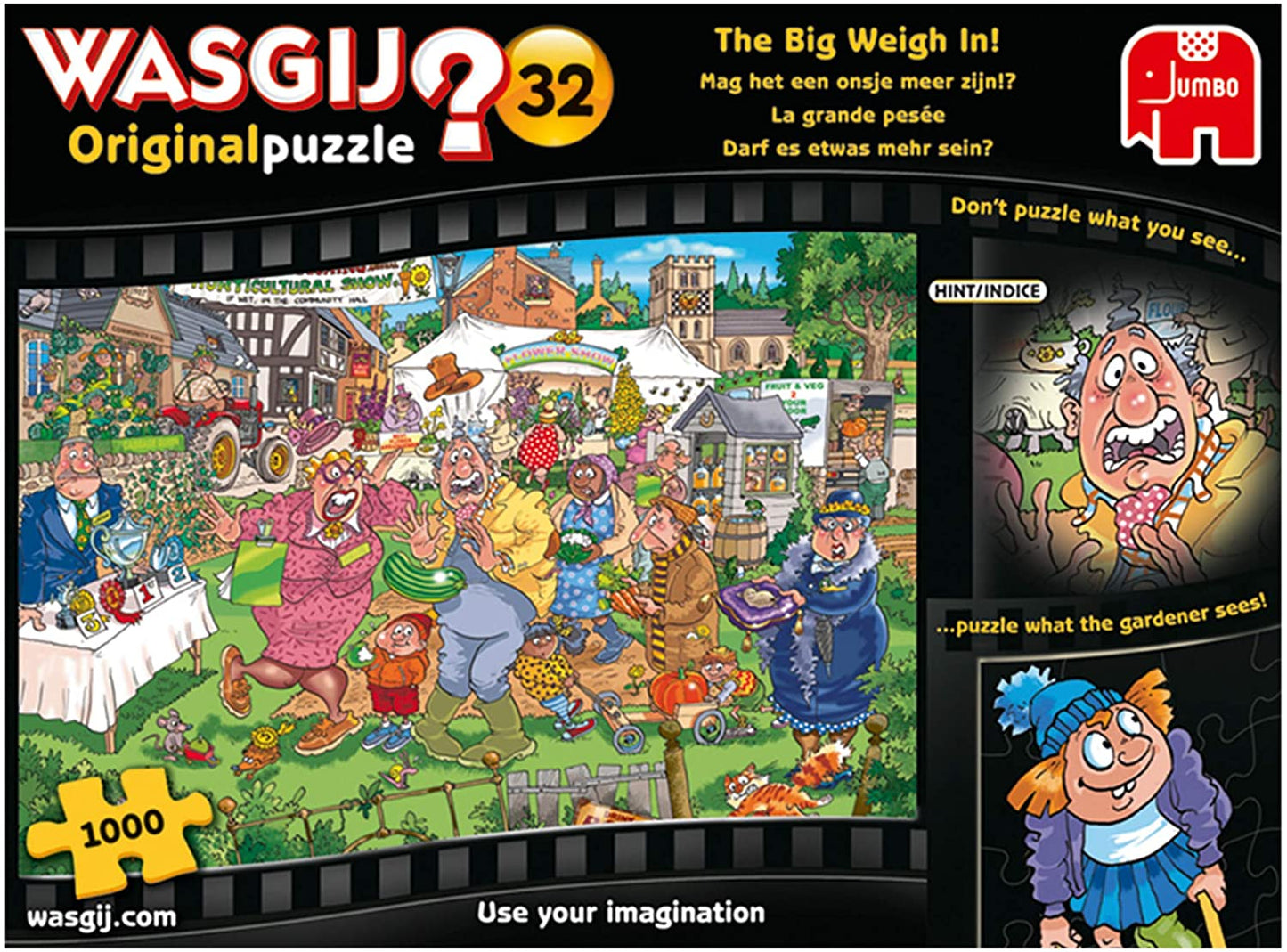 Wasgij Original 32 - The Big Weigh In! - 1000 Piece Jigsaw Puzzle