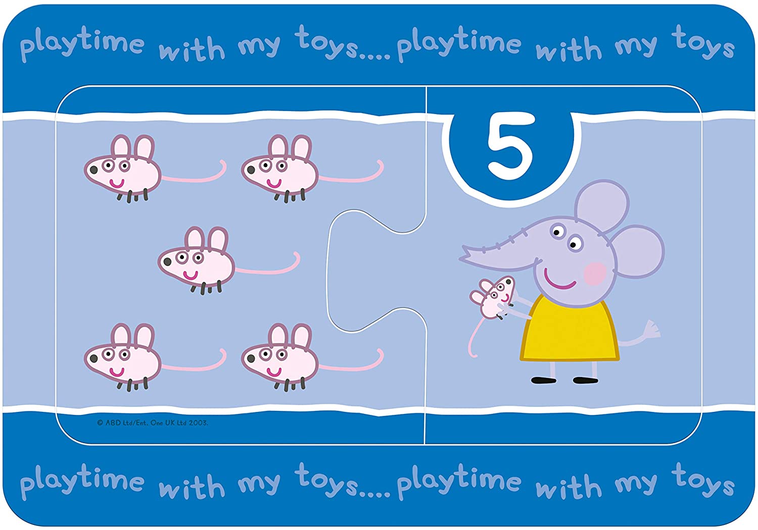 Peppa Pig 9 x 2 – 2 Piece Jigsaw Puzzle (Ravensburger)