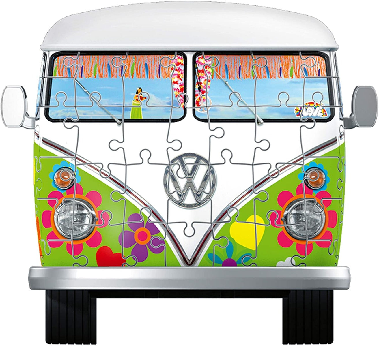 VW Camper Van Woodstock 50th Anniversary – 162 Piece Jigsaw Puzzle (Ravensburger)