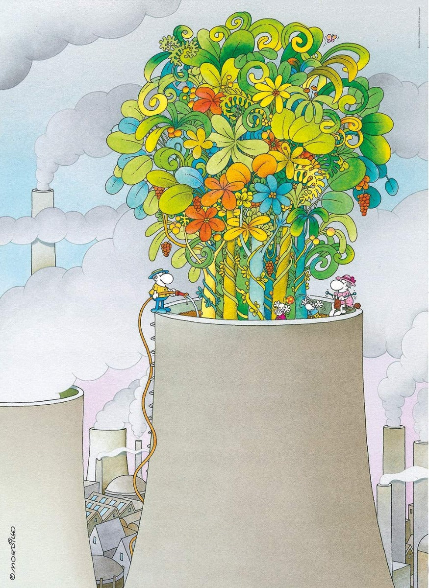 The Cure by Mordillo – 1000 Piece Jigsaw Puzzle (Clementoni)