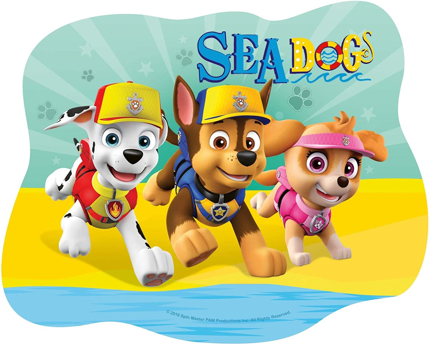 Paw Patrol Four Shaped Puzzles – 4,6,8,10 Piece Jigsaw Puzzle (Ravensburger)