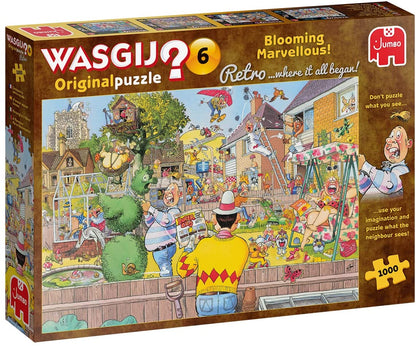 Wasgij Retro Original 6 - Blooming Marvellous! - 1000 Piece Jigsaw Puzzle