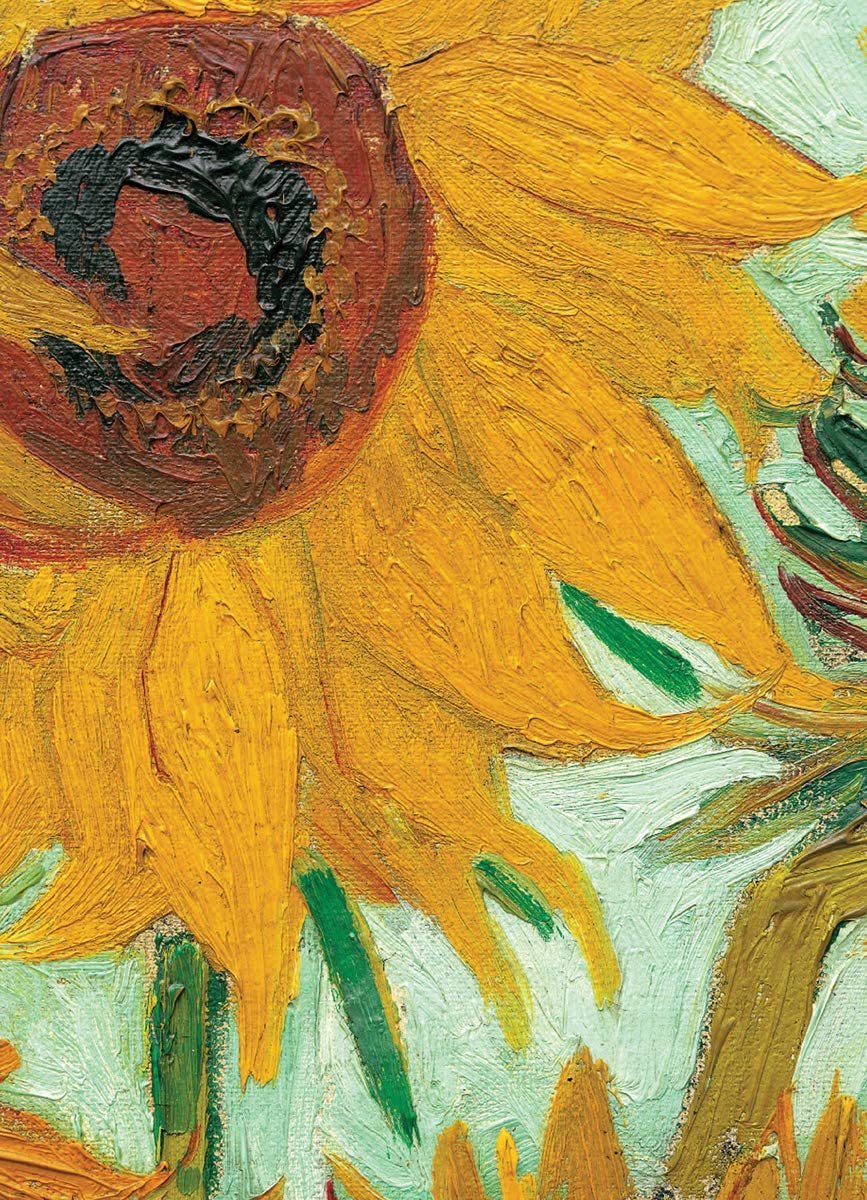 Eurographics - Sunflower by Vincent van Gogh - 1000 Piece Jigsaw Puzzle