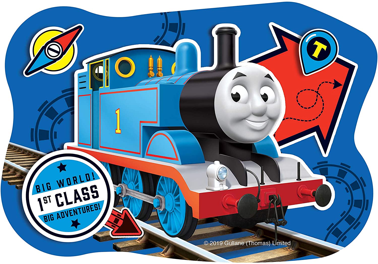 Thomas & Friends Big World Adventures Four Shaped Puzzles – 4,6,8,10 Piece Jigsaw Puzzle (Ravensburger) - Image 4