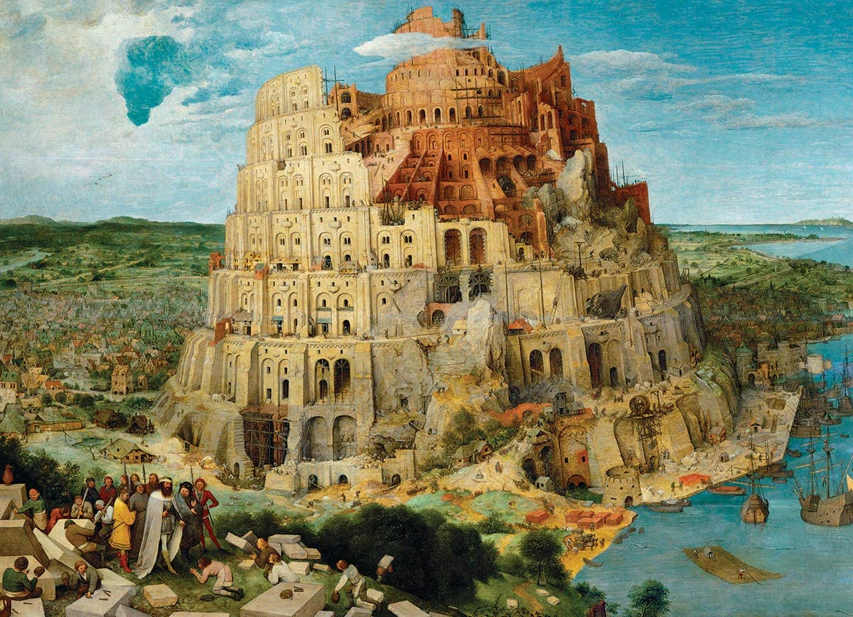 The Tower of Babel – 1000 Piece Jigsaw Puzzle (Eurographics)