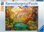 Land of the Dinosaurs – 500 Piece Jigsaw Puzzle (Ravensburger)
