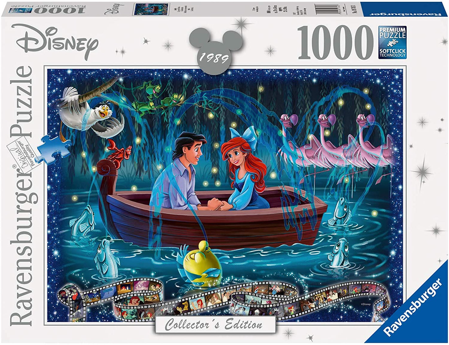 Ravensburger - Disney Collector's Edition Little Mermaid - 1000 Piece Jigsaw Puzzle